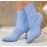 Women's Ankle High Stretch Knit Sweater Boots