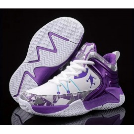 Anti-slip Lace Up Basketball Sneakers for Boys and Girls
