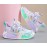Girls' Casual Pink and Purple Spring Sneakers