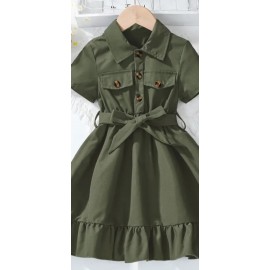 Girls' Casual Summer Dress.