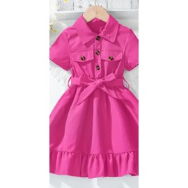 Girls' Casual Summer Dress.