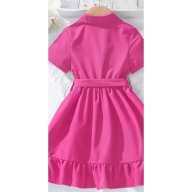 Girls' Casual Summer Dress.