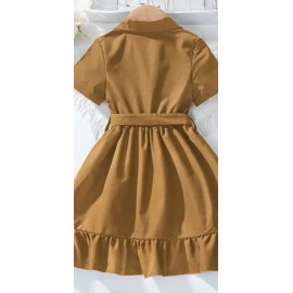 Girls' Casual Summer Dress.