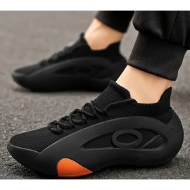 Men's Lightweight Breathable Knit Slip-On Casual Sneakers