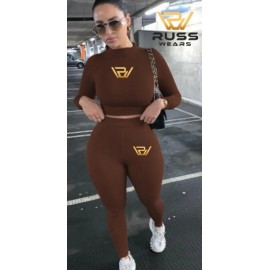 Women's Fashionable Two-Piece Tracksuit