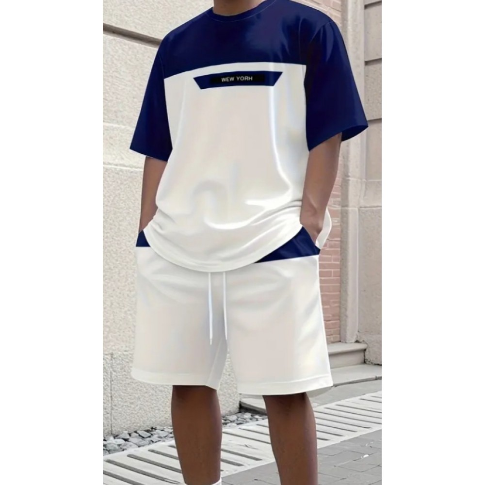 Men's Two-Piece Outdoor Sport Wear Short Set