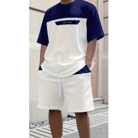 Men's Two-Piece Outdoor Sport Wear Short Set