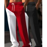 Men's 2-Piece Stylish Casual Trouser Pants