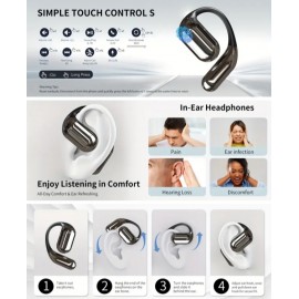 LED Wireless Sport Earphones