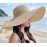 Women's Wide-Brim Foldable Straw Hat