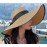 Women's Wide-Brim Foldable Straw Hat