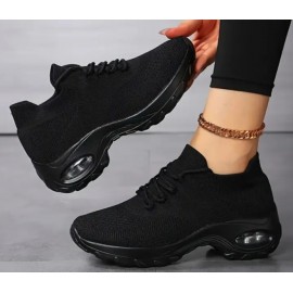 Women's Comfortable Lightweight Air Cushioned Casual Sport Sneakers