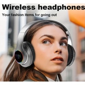 Lightweight Foldable Wireless Noise-Canceling Headphones