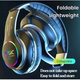 Lightweight Foldable Wireless Noise-Canceling Headphones
