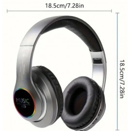 Lightweight Foldable Wireless Noise-Canceling Headphones