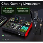 New Ten lamp G10-P15 Podcast Equipment Mic Mixer Set
