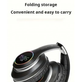 Lightweight Foldable Wireless Noise-Canceling Headphones