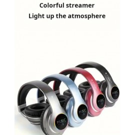 Lightweight Foldable Wireless Noise-Canceling Headphones