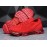Women's Breathable Mesh Red Casual Athletic Sneakers