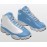 Russ Wears Official Light Blue and White High Quality Casual Unisex Basketball Sneakers