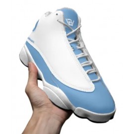 Russ Wears Official Light Blue and White High Quality Casual Unisex Basketball Sneakers