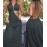 Elegant Halter Neck Form Fitting Solid Color Evening Dress