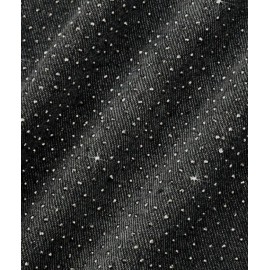 Elegant Elastic Waist Form Fitting Sparkling Pants