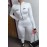 High Elasticity White Yoga Sport Jumpsuit