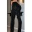 Elegant Elastic Waist Form Fitting Sparkling Pants