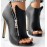 Women's Slip-On Thin High Heels Casual Boots