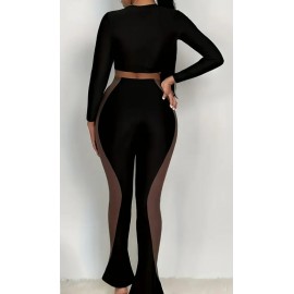 Stylish Form Fitting Yogo Workout Set