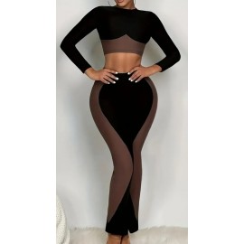 Stylish Form Fitting Yogo Workout Set