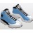 Russ Smith Official Light Blue, Black and White High Quality Unisex Basketball Sneakers