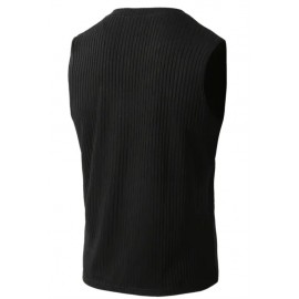 Men's Slim Fit Sleeveless Casual Workout Shirt