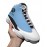 Russ Smith Official Light Blue, Black and White High Quality Unisex Basketball Sneakers