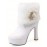 Fashionable Extreme High Heel Slip-on Ankle Winter Boots