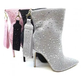 Stylish Fashionable Rhinestone Boots