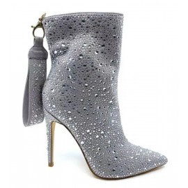 Stylish Fashionable Rhinestone Boots