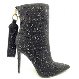 Stylish Fashionable Rhinestone Boots