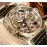 Men's Golden-Tone Automatic Carved Hollow Skeleton Dial Mechanical Watch