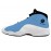 Russ Smith Official Light Blue, Black and White High Quality Unisex Basketball Sneakers