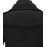 Men's Mid-Length Double Collar Business Fleece Coat