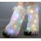 Elegant Winter Fox Fur New Year's Eve Holiday Leg Warmers
