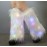 Elegant Winter Fox Fur New Year's Eve Holiday Leg Warmers