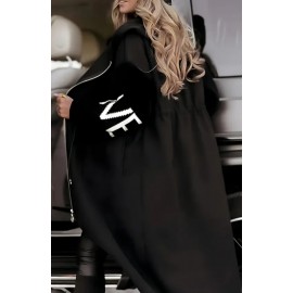 Women's Stylish Non-Stretch Hooded Winter Jacket