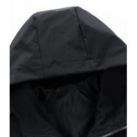 Men's High Fashion Non-Stretch Casual Hooded Jacket