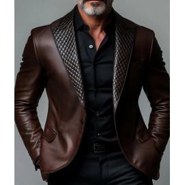 Men's Stylish High Quality Stitched Lightweight Evening Jacket