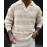 Men's Breathable Translucent Knit Pullover Casual Sweater