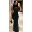Elegant High Fashion Sleeveless Form Fitting Evening Dress