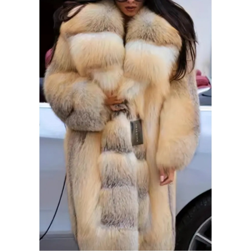 Women's Stylish Winter Fur Coat